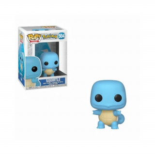 Funko Pop! Games: Pokemon - Squirtle Carapuce - Schiggy #504 Vinyl Figura Merch