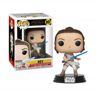 Funko Pop! Star Wars Ep 9 - Rey #307 Bobble-Head Vinyl Figura Merch