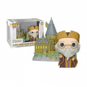 Funko Pop! Town: Harry Potter - Albus Dumbledore with Hogwarts #27 Vinyl Figura 