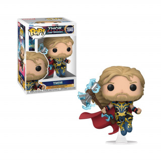 Funko Pop! Marvel: Thor Love and Thunder - Thor #1040 Bobble-Head Vinyl Figura Merch