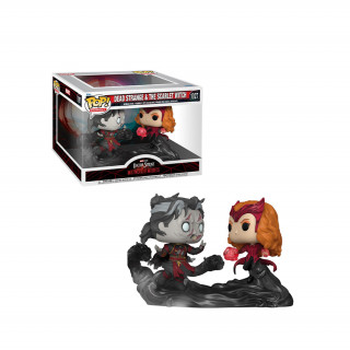 Funko Pop! Marvel Doctor Strange in the Multiverse of  Madness - Dead Strange & The Scarlet Witch #1027 Bobble-Head figurice Merch