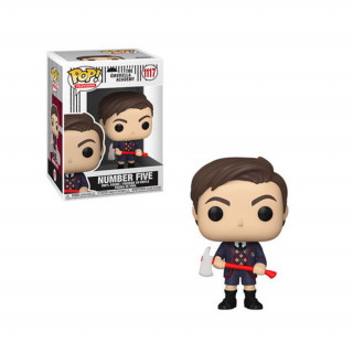 Funko POP! Television: The Umbrella Academy - Number Five #1117 Vinyl Figura Merch