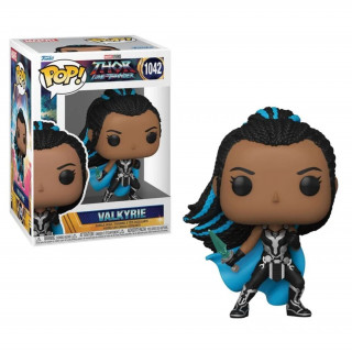 Funko Pop! Marvel: Thor Love and Thunder - Valkyrie #1042 Bobble-Head Vinyl Figura Merch