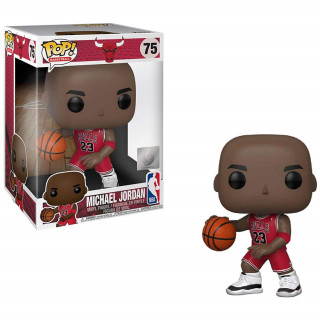 Funko Pop! Jumbo Basketball NBA: Chicago Bulls - Michael Jordan (Red Jersey) #75 Vinyl Figura Merch