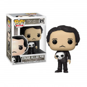 Funko Pop! Icons: Edgar Allen Poe W/ Skull #21 Vinyl Figura 