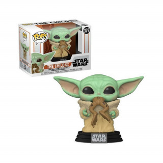 Funko Pop! Star Wars: The Mandalorian - The Child with Frog #379 Vinyl Figura Merch