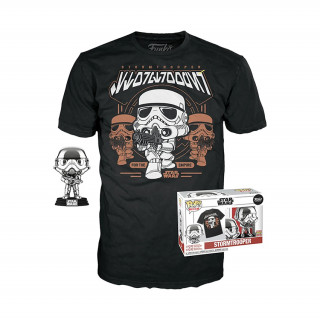 Funko Pop! & majica (za odrasle) Disney: Star Wars - Stormtrooper (posebno izdanje) Vynil Figura i Majica (XL) Merch