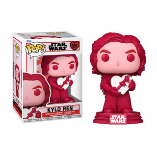 Funko Pop! Disney Star Wars: Valentines S3 - Kylo Ren #591 Bobble-Head Vinyl Figura Merch