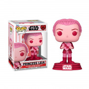 Funko Pop! Disney Star Wars: Valentines S3 - Princess Leia #589 Bobble-Head Vinyl Figura 