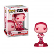 Funko Pop! Disney Star Wars: Valentines S3 - Rey #588 Bobble-Head Vinyl Figura 