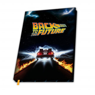 BACK TO THE FUTURE - Notebook - "DeLorean" Merch