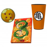 DRAGON BALL - XXL Glass + Pin + Notebook - "Dragon Ball" 