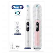 Oral-B iO6 električna četkica za zube DuoPack White + Pink 