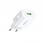 S-Link Phone Charger /w Calbe AND-EC14B (White) 