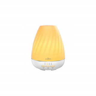 Anjou AJ-ADA003 white ultrasonic essential oil humidifier with LED light Dom