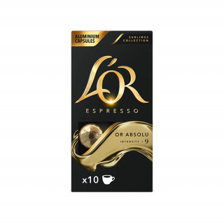 Douwe Egberts L`OR Sublimes Or Absolu Nespresso compatible 10 coffee capsules Dom