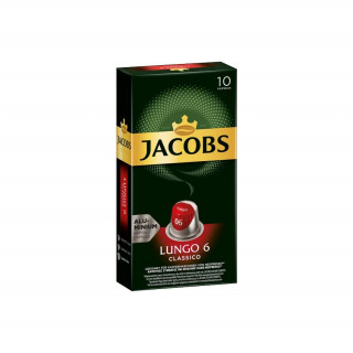 Douwe Egberts Jacobs Lungo Classico Nespresso compatible 10 coffee capsules Dom