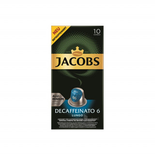 Douwe Egberts Jacobs Lungo Decaffeinato caffeine-free 10 coffee capsules Dom