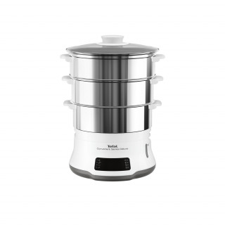 Tefal VC502D10 Convenient Series Deluxe XL white stainless steel food steamer Dom