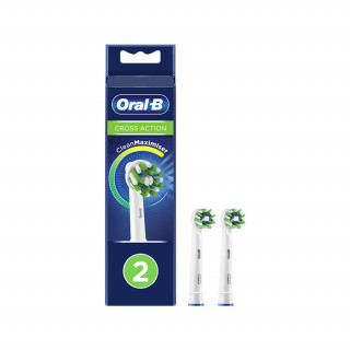 Oral-B EB50-2 Cross Action 2-piece electric toothbrush spare head set Dom