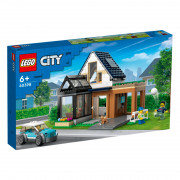 LEGO City Obiteljska kuća i električni automobil (60398) 