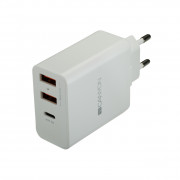 Canyon CNE-CHA08W Powerful Technology Multi-USB Wall Charger White 