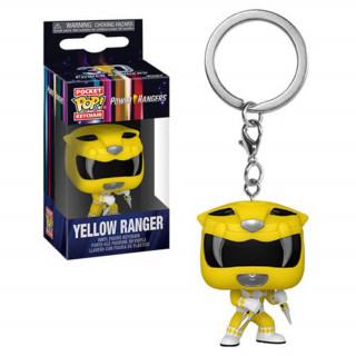 Funko Pocket Pop! Power Rangers - privjesak za ključeve od vinilne figure žutog rendžera Merch