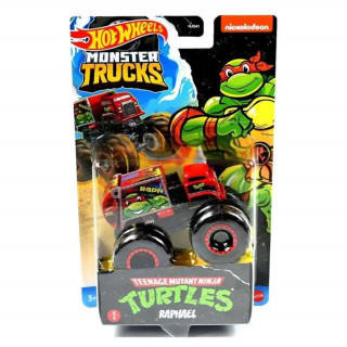 Hot Wheels Monster Trucks - Tinejdžerske Ninja kornjače - Raphael (HJG41-HKM21) Igračka