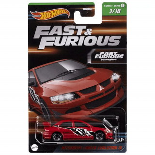 Hot Wheels - Mali automobil smrtonosne brzine - Mitsubishi Lancer Evolution IX (HNR88 - HNT03) Igračka