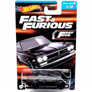 Hot Wheels Fast & Furious - 1971 NISSAN SKYLINE H/T 2000 GT-R (HNR88 - HNT15) Igračka