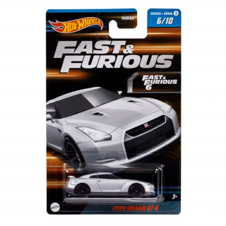 Hot Wheels Fast & Furious - Z009 Nissan GT-R (HNR88 - HNT16) Igračka