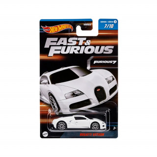 Hot Wheels Fast & Furious - Bugatti Veyron (HNR88-HNT17) Igračka