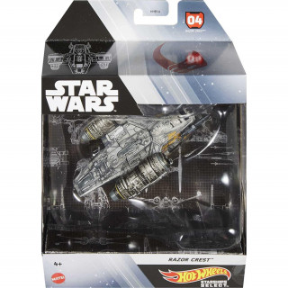 Hot Wheels - Star Wars Starships Select Razor Crest (HHR14/HHR18) Igračka