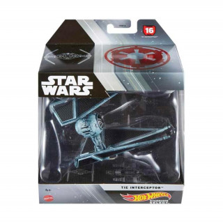 Hot Wheels - Star Wars Starships Tie Interceptor (HHR14/HMH95) Igračka