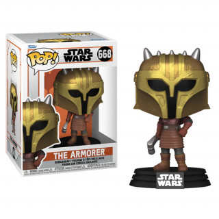 Funko Pop! Disney Star Wars: The Mandalorian - The Armorer #668 Bobblehead Vinyl Figure Merch