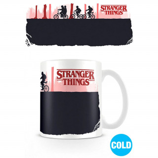 Pyramid Stranger Things - Upside Down šalica za promjenu topline (315 ml) Merch