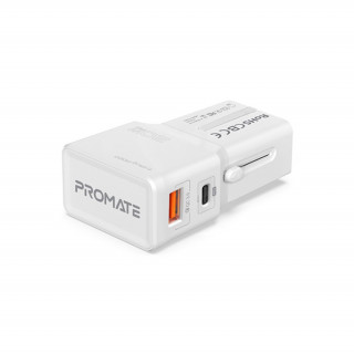 Promate univerzalni adapter - TRIPLUG PD20 (TRIPLUG-PD20.WHITE) Mobile