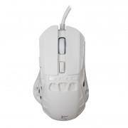 WHITE SHARK ECTOR-W GM-5016W RGB gaming miš, 12.200 dpi, 7 tipki bijeli 