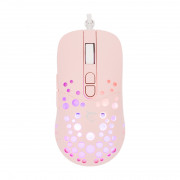 WHITE SHARK TRISTAN-P WS GM-9004P gaming miš 7D / 12000 dpi pink RGB 