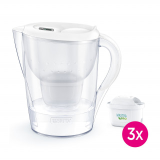 Brita Marella XL 3,5 L startni paket + 3 Maxtra PRO filtera - Bijela Dom