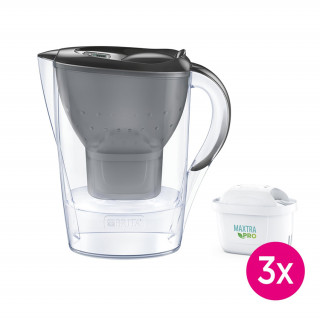 Brita Marella XL 2,4 L početni kit + 3 Maxtra PRO filtera - siva Dom