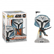 Funko Pop! #714 Star Wars: Mandalorian - Bo-Katan s Darksaberom i Jet Pack vinilnom figurom 