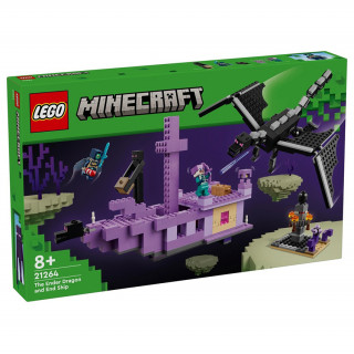 LEGO Minecraft - Enderski zmaj i brod (21264) Igračka