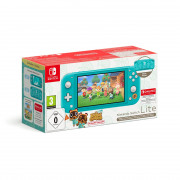 Nintendo Switch Lite - Tirkizna + Animal Crossing + 12M NSO 