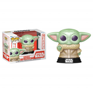 Funko Pop! #733 Disney Star Wars: Holiday - Grogu Vinyl Figura Merch