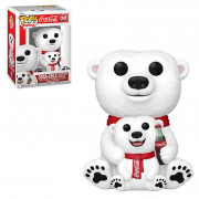 Funko Pop! #241 AD Icons: Coca-Cola - Polar Bear with Cub Vinyl Figura 