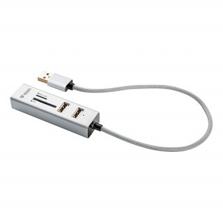 YENKEE YHC 101SR USB 2.0 hub i čitač kartica PC