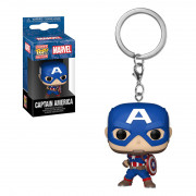 Funko Pocket Pop! Marvel New Classics - Captain America Vinyl Figura privjesak za ključeve 