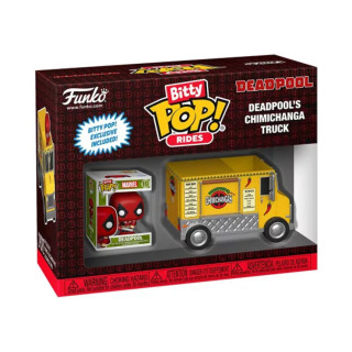 Funko Bitty Pop! Rides: Marvel - Deadpool and Deadpool's Chimichanga Truck Vinyl Figure Merch