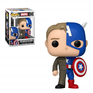 Funko Pop! #1431 Marvel: Split - Steve Rogers/Captain America Vinyl Figura Merch